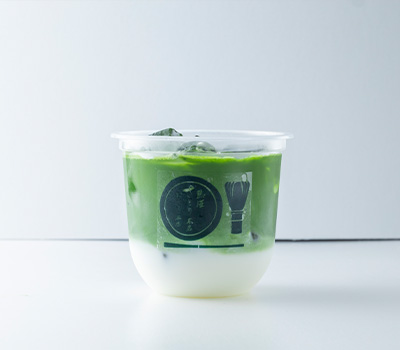お濃茶ラテ 朝